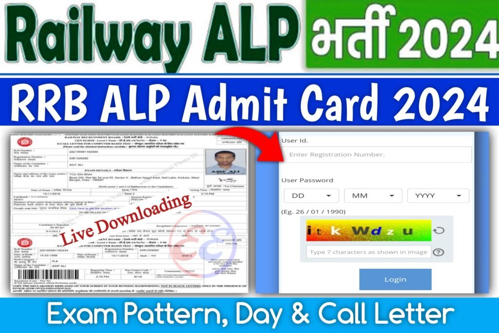 RRB ALP Admit Card 2024